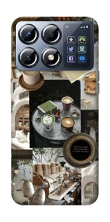 Чохол на Xiaomi POCO X8 Pro Coffee collage ver.4 фото 1 з 1