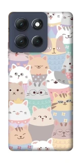 Чехол на Motorola Moto G86 Power Funny Kittens ver.2 фото 1 из 1