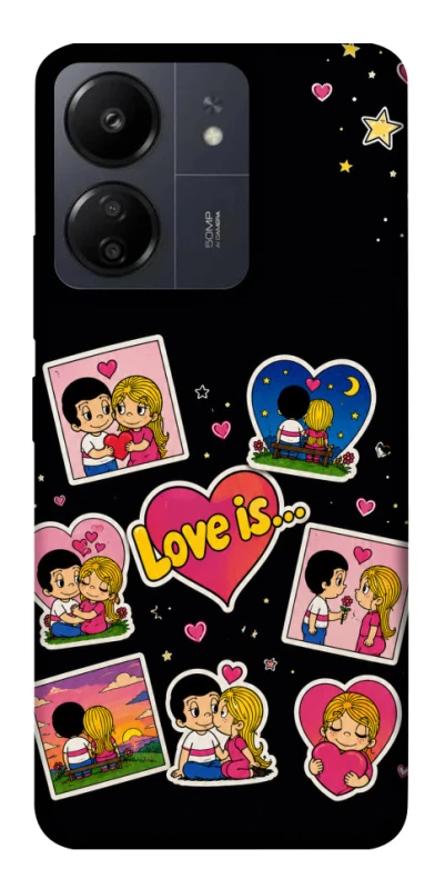 Чохол на Xiaomi Redmi 13C Love is фото 1 з 1