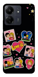 Чохол на Xiaomi Redmi 13C Love is фото 1 з 1