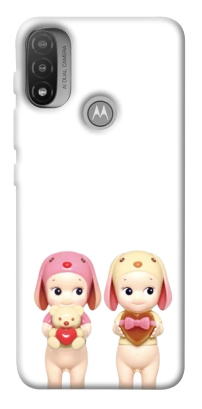 Чохол на Motorola Moto E20 Puppy Love Duo фото 1 з 1
