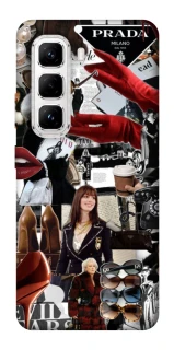 Чохол на Infinix Hot 50 Pro Fashion collage ver.13 фото 1 з 1