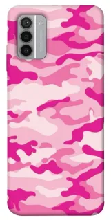 Чехол на Nokia G42 camouflage pink фото 1 из 1