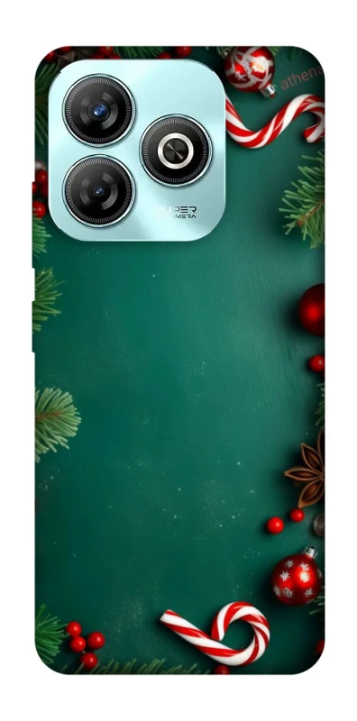 Чехол на ZTE Blade A75 4G Новогодний v35 фото 1 из 1