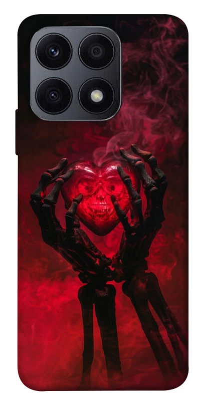 Чохол на Huawei Honor X8a Heart in the hands of a skeleton фото 1 з 1