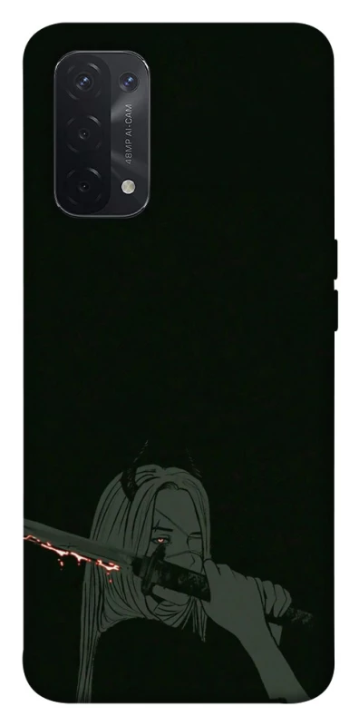 Чохол на Oppo A54 5G / A74 5G Людина-бензопила фото 1 з 1