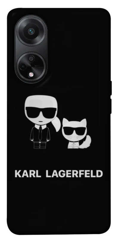 Чехол на Oppo A58 4G Karl Lagerfeld фото 1 из 1