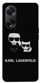 Чехол на Oppo A58 4G Karl Lagerfeld фото 1 из 1