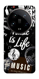 Чохол на Xiaomi 14 Ultra Music is Life фото 1 з 1