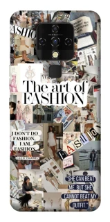 Чехол на TECNO Camon 16 SE Fashion collage ver.12 фото 1 из 1