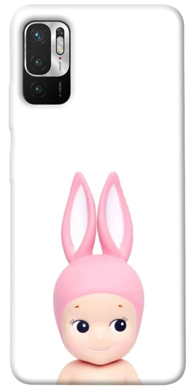 Чохол на Xiaomi Poco M3 Pro 4G / 5G Minimal Bunny Peek фото 1 з 1
