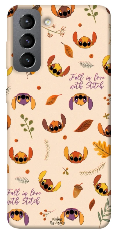 Чохол на Samsung Galaxy S21 FE Fall in love with Stitch фото 1 з 1
