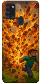 Чохол на Samsung Galaxy A21s Minecraft v7 фото 1 з 1