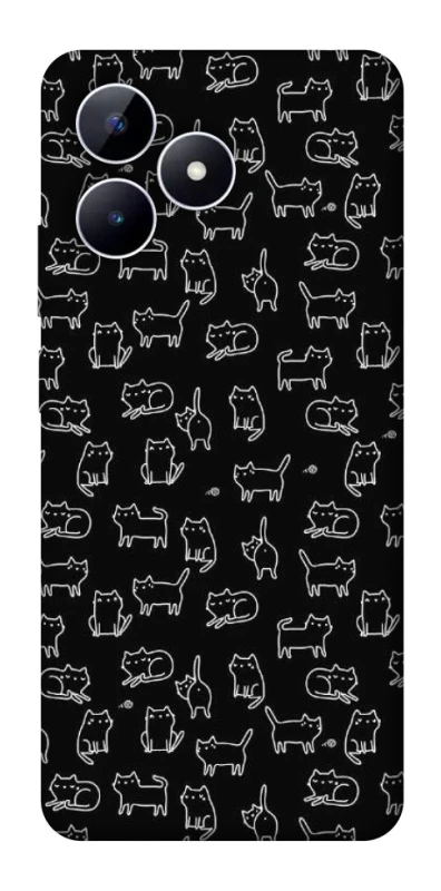 Чохол на Realme Note 50 5G Black Cats фото 1 з 1