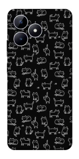 Чохол на Realme Note 50 5G Black Cats фото 1 з 1