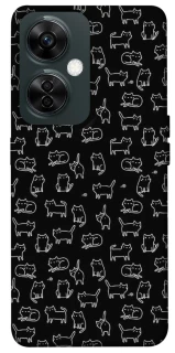 Чохол на OnePlus Nord CE 3 Lite Black Cats фото 1 Чохол на OnePlus Nord CE 3 Lite Black Cats фото 1 з 1