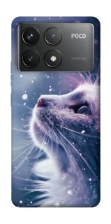 Чохол на Xiaomi Poco F6 Pro Snow cat фото 1 з 1