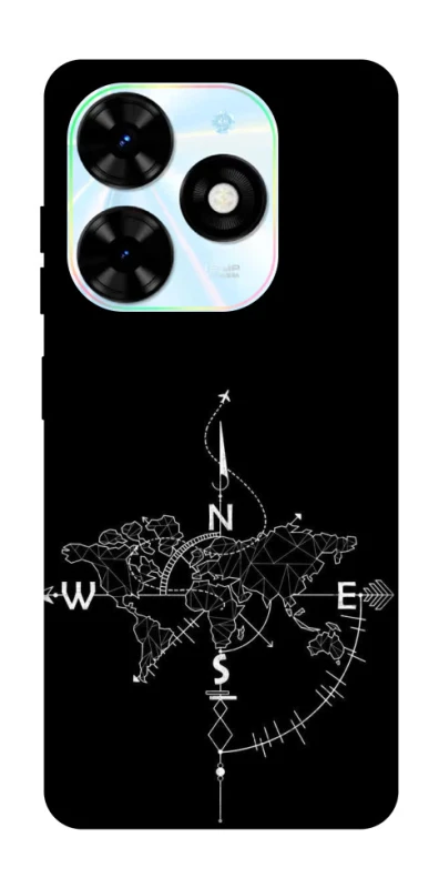 Чохол на TECNO Spark Go 2024 Travel Map фото 1 з 1