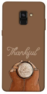 Чохол на Samsung A530 Galaxy A8 (2018) Thankful coffee фото 1 з 1