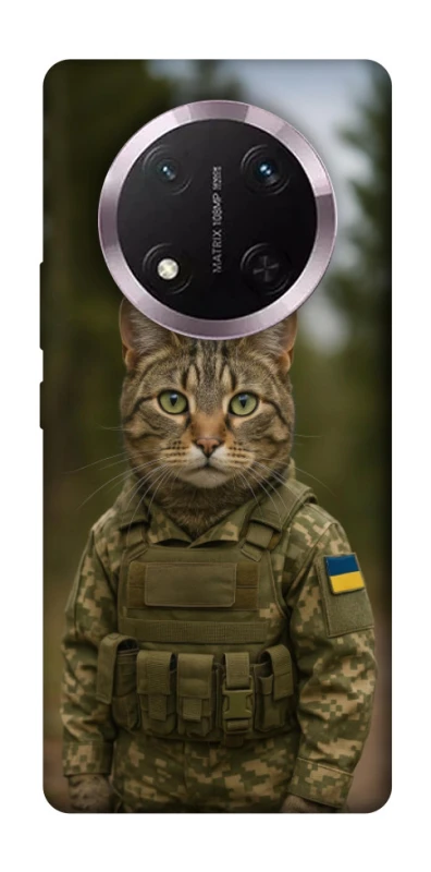 Чохол на Honor X9c Кіт захисник фото 1 з 1