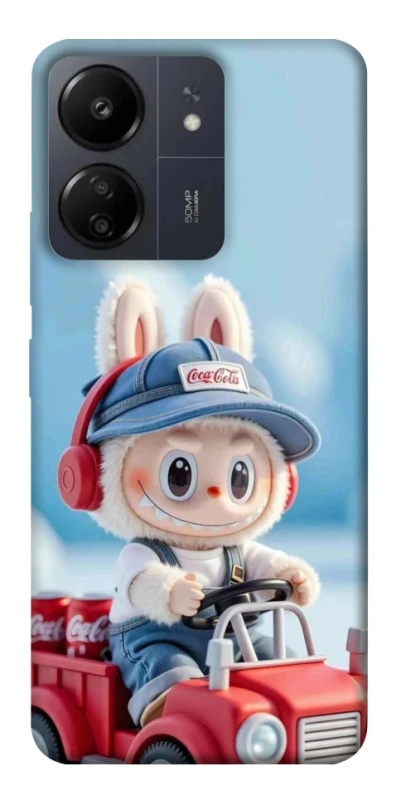 Чохол на Xiaomi Redmi 13C Labubu in the car фото 1 з 1