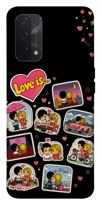 Чохол на Oppo A54 5G / A74 5G Love is ver.3 фото 1 з 1