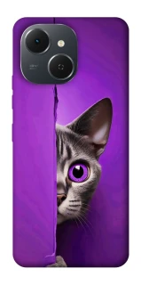 Чохол на TECNO Spark 40C Кіт-підглядач фото 1 з 1