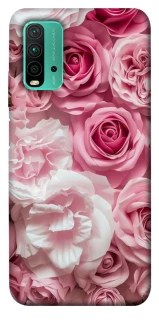 Чохол на Xiaomi Redmi Note 9 4G / Redmi 9 Power Рожеві Квіти фото 1 з 1