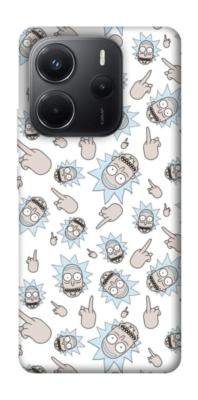 Чохол на Xiaomi Redmi Note 14 4G (Int. version) Rick and Morty style фото 1 з 1