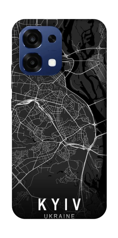 Чохол на Oppo A6 Pro 4G/5G Kyiv map фото 2 з 2