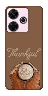 Чохол на Xiaomi Redmi 13 4G Thankful coffee фото 1 з 1