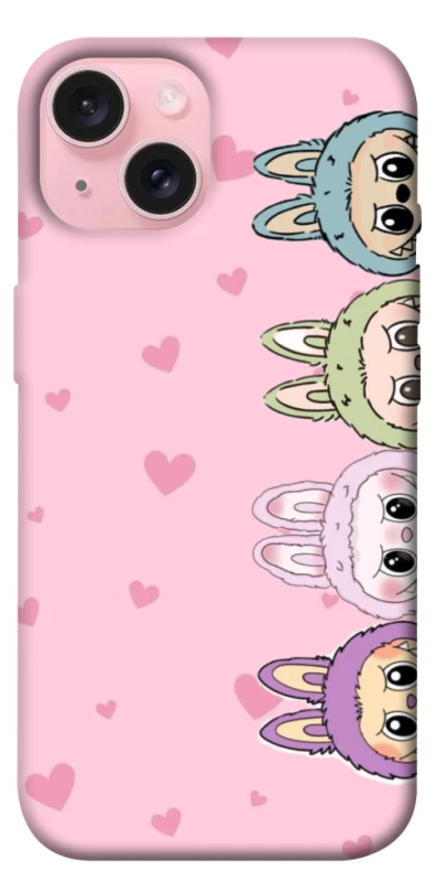 Чехол на Apple iPhone 15 (6.1") All Labubu 4 фото 1 из 1