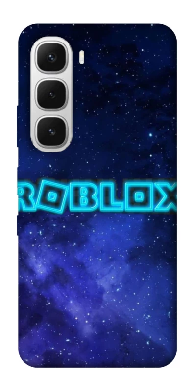 Чохол на Infinix Hot 60i Roblox Space Logo Blue фото 1 з 1