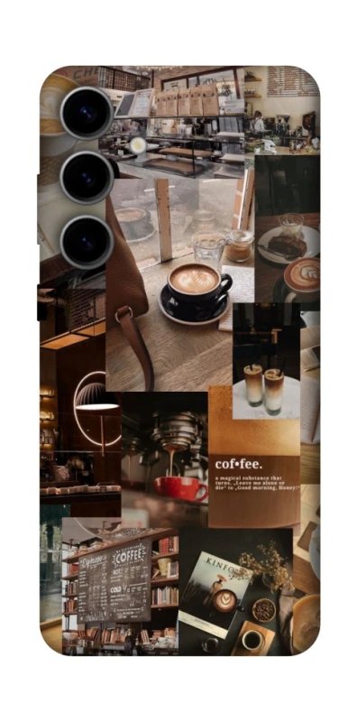 Чохол на Samsung Galaxy S25 FE Coffee collage ver.2 фото 1 з 1