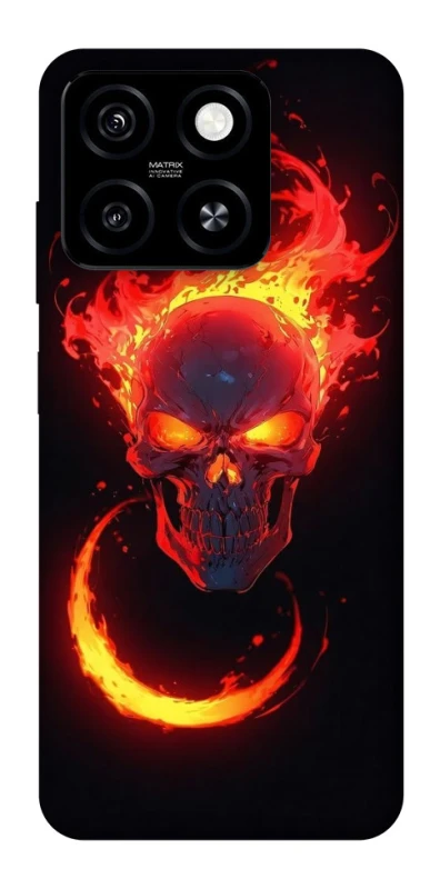 Чохол на ZTE Blade A55 4G Blood Skull фото 1 з 1
