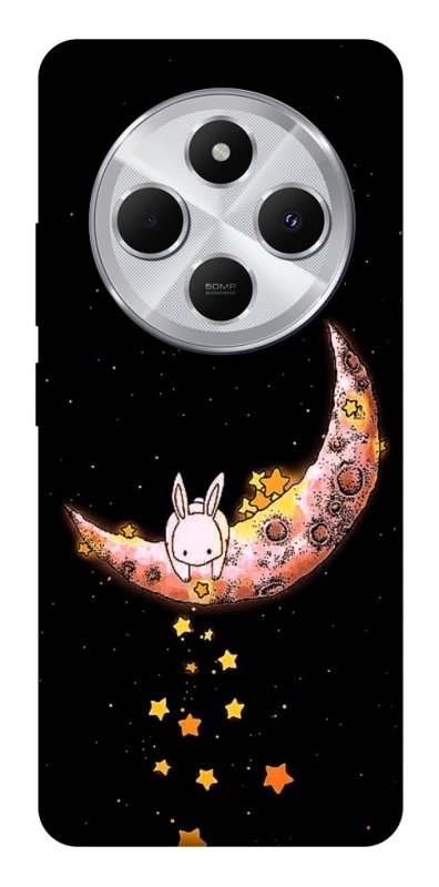 Чехол на Xiaomi Redmi 14C / Poco C75 Moon rabbit фото 1 из 1