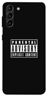 Чохол на Samsung Galaxy S21+ Parental Advisory Label фото 1 Чохол на Samsung Galaxy S21+ Parental Advisory Label фото 1 з 1