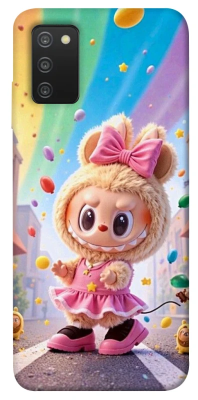 Чохол на Samsung Galaxy A03s Labubu rainbow фото 1 з 1