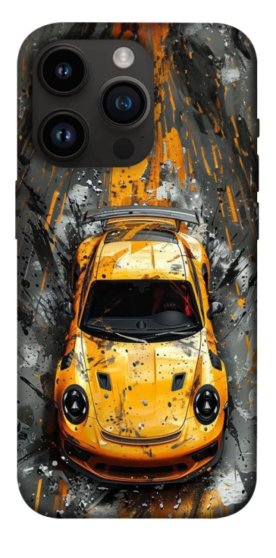 Чехол на Apple iPhone 14 Pro (6.1") Drawn Porsche фото 1 из 1