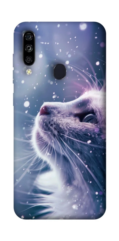 Чехол на ZTE Blade A7 (2020) Snow cat фото 1 из 1