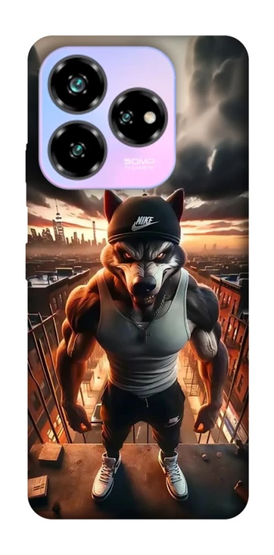 Чохол на ZTE Nubia V60 Desing Вовк фото 1 з 1