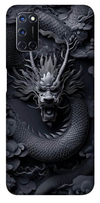 Чохол на Oppo A52 / A72 / A92 black dragon фото 1 з 1
