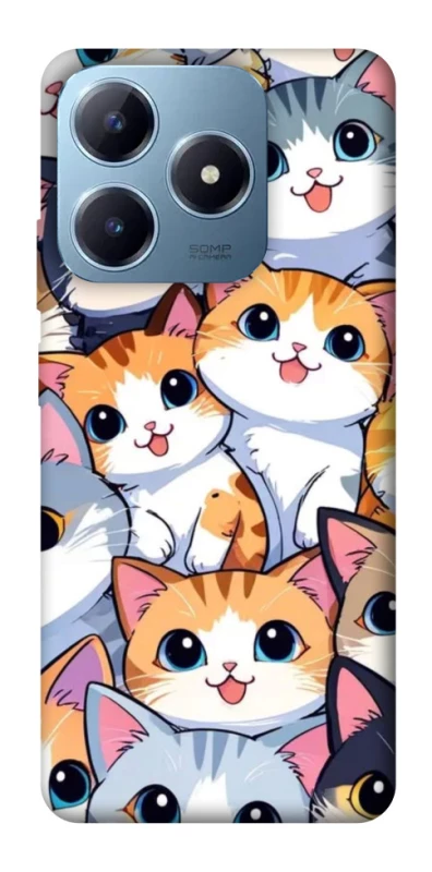 Чохол на Realme C63 Cute Cat v2 фото 1 з 1