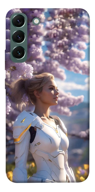 Чохол на Samsung Galaxy S22+ Cyber space girl ver.1 фото 1 з 1