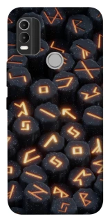 Чехол на Nokia C21 Plus Огненые руны фото 1 из 1