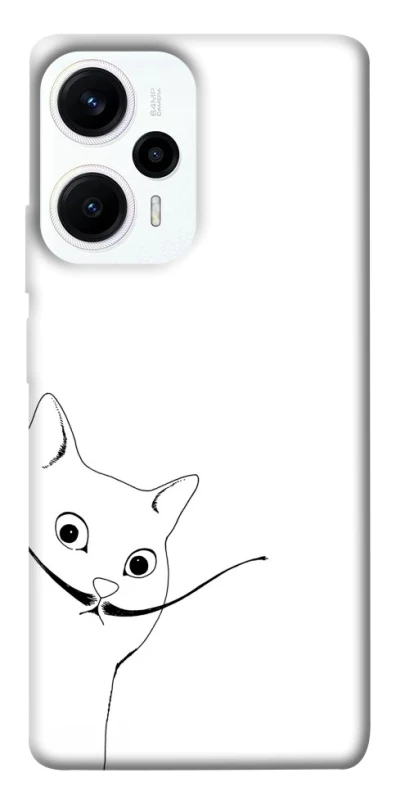 Чехол на Xiaomi Poco F5 / Note 12 Turbo Кот Дали фото 1 из 1