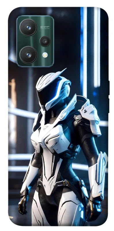 Чехол на Realme 9 Pro Cyber space girl ver.6 фото 1 из 1