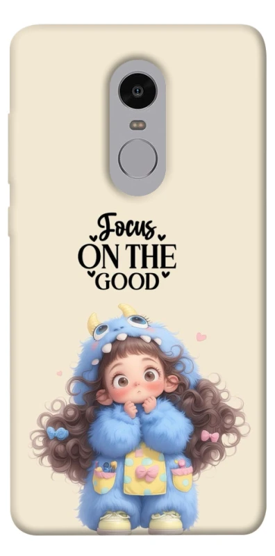 Чохол на Xiaomi Redmi Note 4X / Note 4 (Snapdragon) Focus on the Good фото 1 з 1