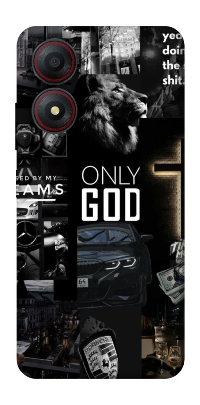 Чехол на ZTE Blade A34 4G Only God фото 1 из 1