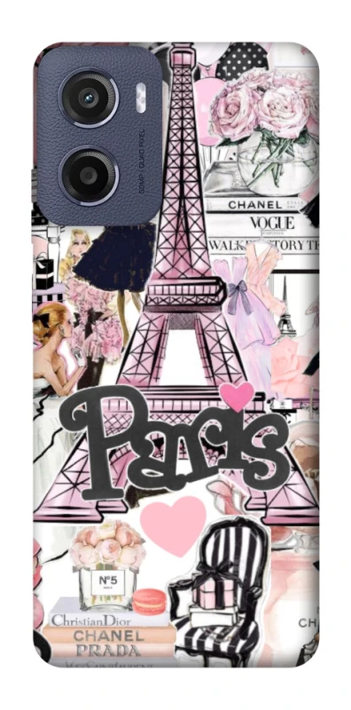 Чехол на Motorola Moto E15 Fashion collage ver.8 фото 1 из 1